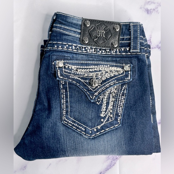 Miss me easy boot jeans JE5651E3L size 28 - Picture 1 of 7